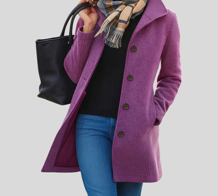 Tradura – Klasični Poludugi Kaput Na Kopčanje