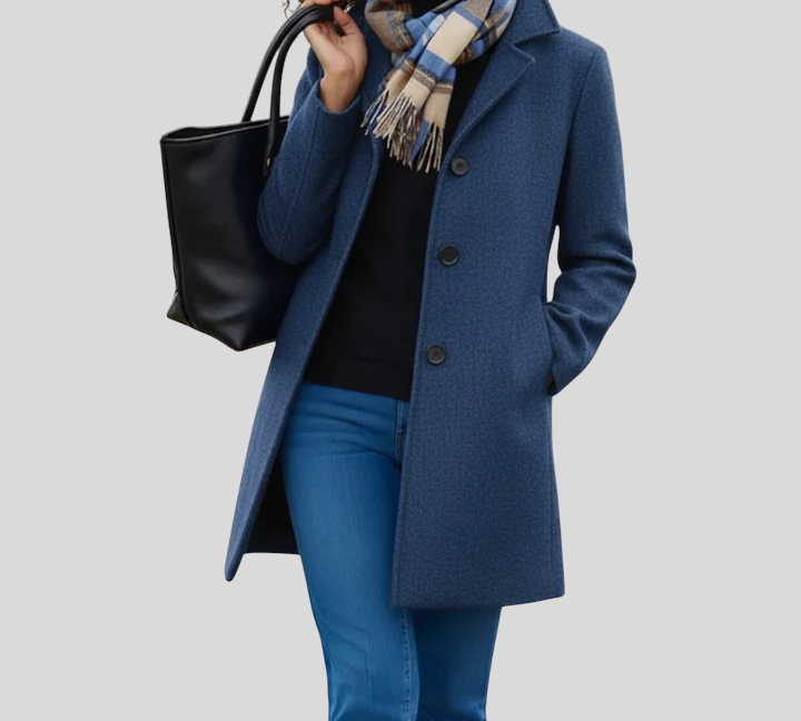 Tradura – Klasični Poludugi Kaput Na Kopčanje