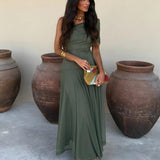 Camila | Elegantna Maxi Haljina s Mrežom