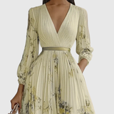 Siena™ | Elegantna plisirana maxi haljina