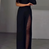 Ines - Moderna kombinezona s širokim nogavicama