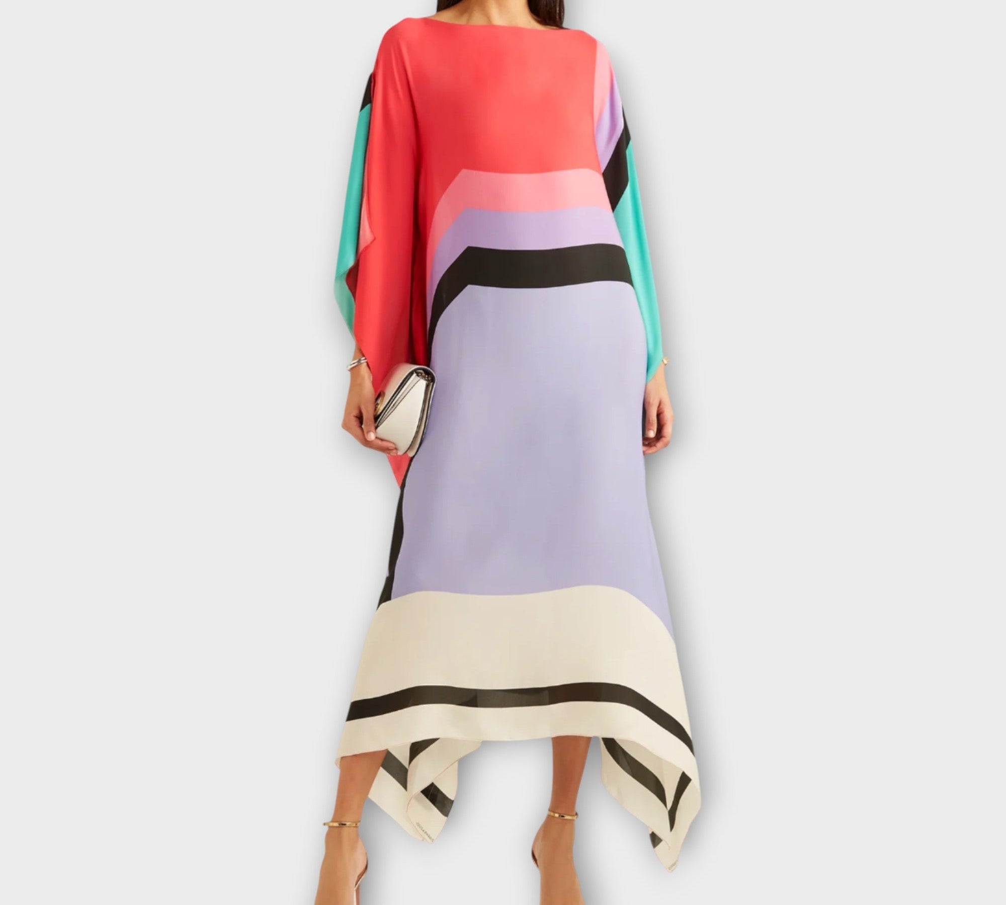 Kaftan s linearnim uzorkom