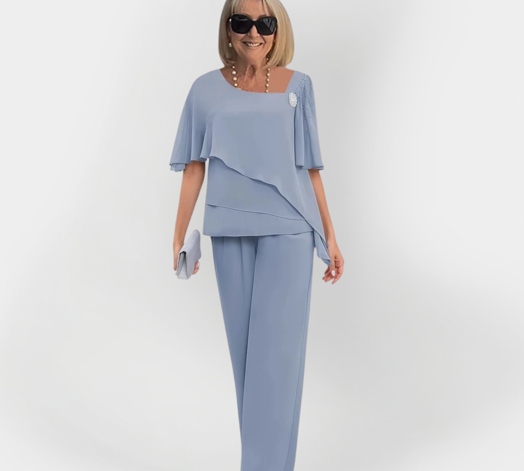 Elegantni Dvostruki Set Bluza i Hlače