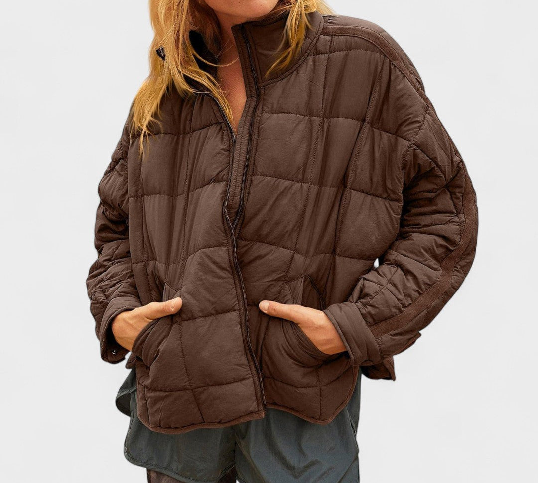 Aurora – Lagana kompaktna zip puffer jakna