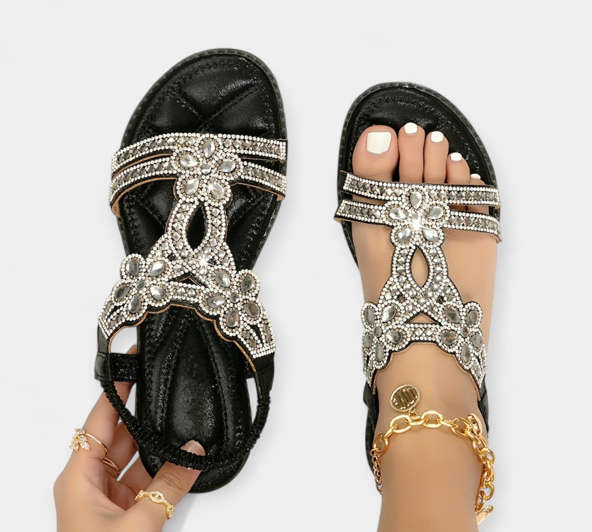 Boho ortopedske sandale