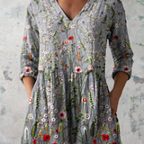 Lana | Duga bluza s V-izrezom