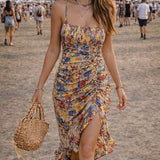 Abito Midi Ruché Cvjetni Boho