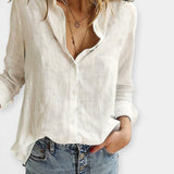 Udobna Bluza od Lanenog Materijala