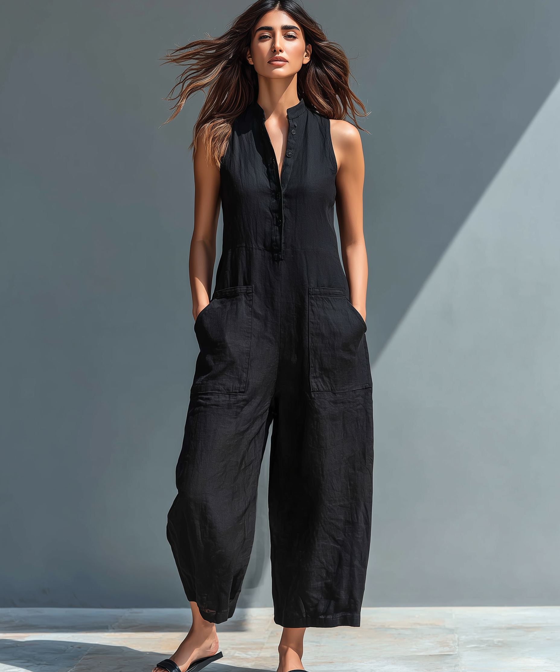 Lucinda™ | Elegantni Kombinezon bez Rukava