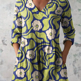Galina | Duga bluza s V-izrezom