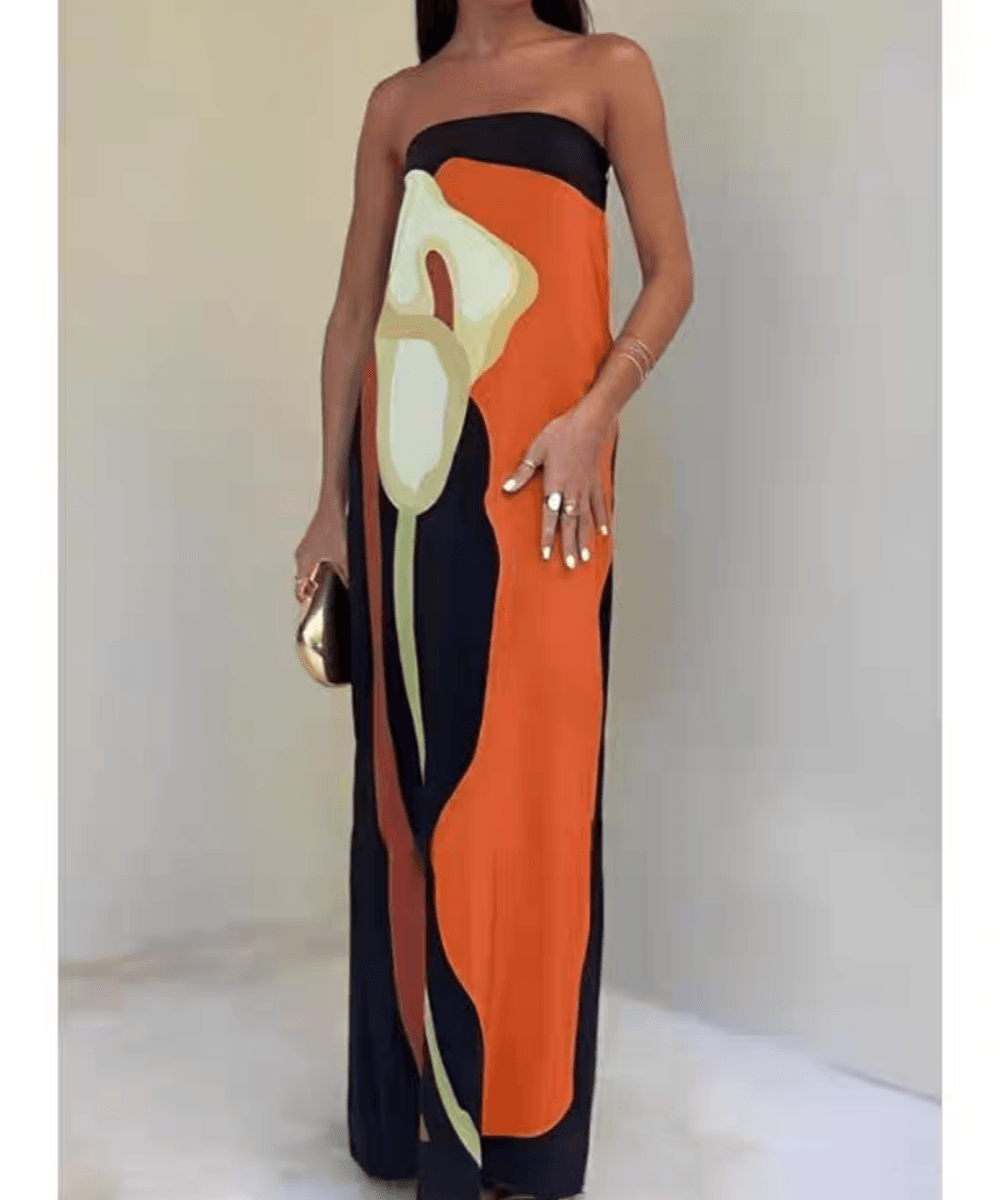 Joan | Obala Chic Halter Maxi Party Haljina