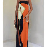 Joan | Obala-Chic Halter Maxi-Party Haljina