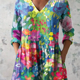 Cali | Duga bluza s V-izrezom