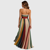 Isola - Elegantna Plisirna Večernja Haljina