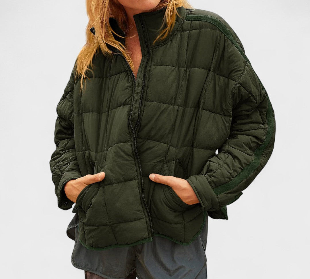 Aurora – Lagana kompaktna zip puffer jakna