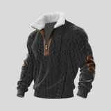 Stipe - Vunena Majica S Visokim Ovratnikom Od Flisa