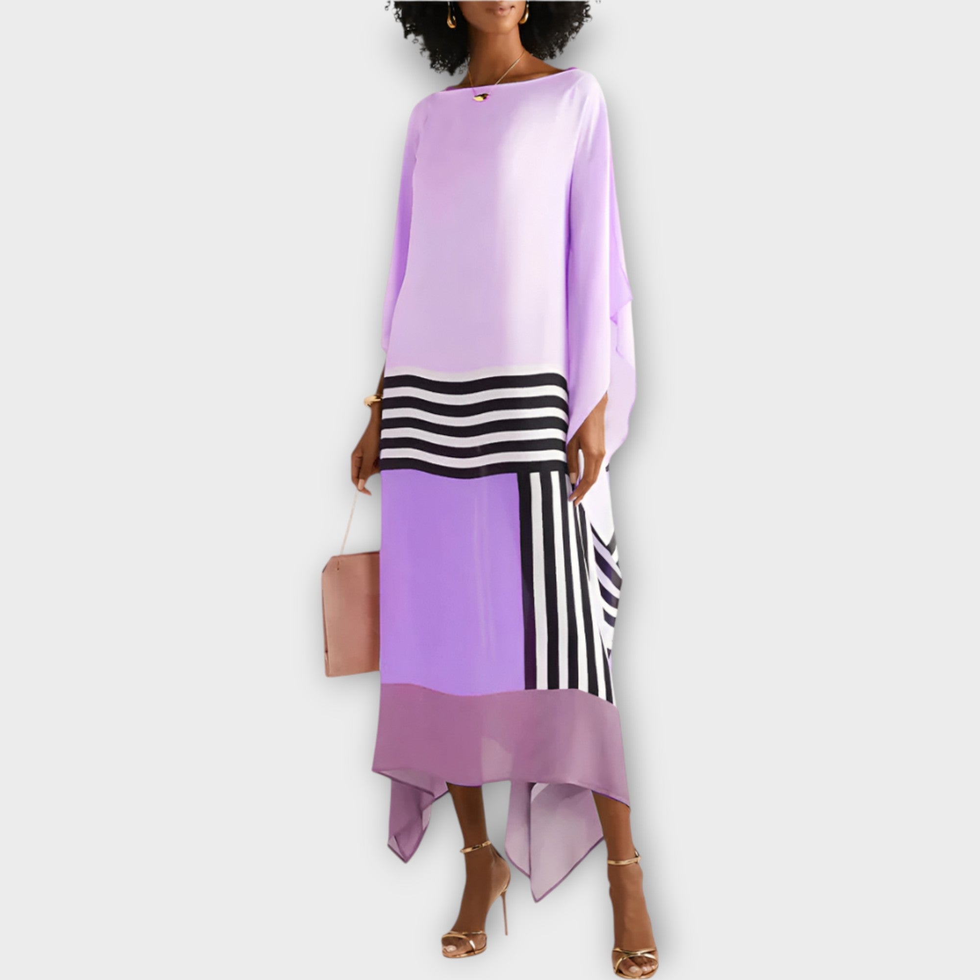 Kaftan s linearnim uzorkom
