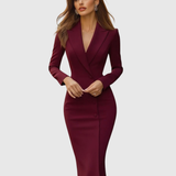 Marija - Elegantna Midi Haljina