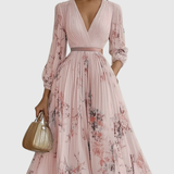 Siena™ | Elegantna plisirana maxi haljina