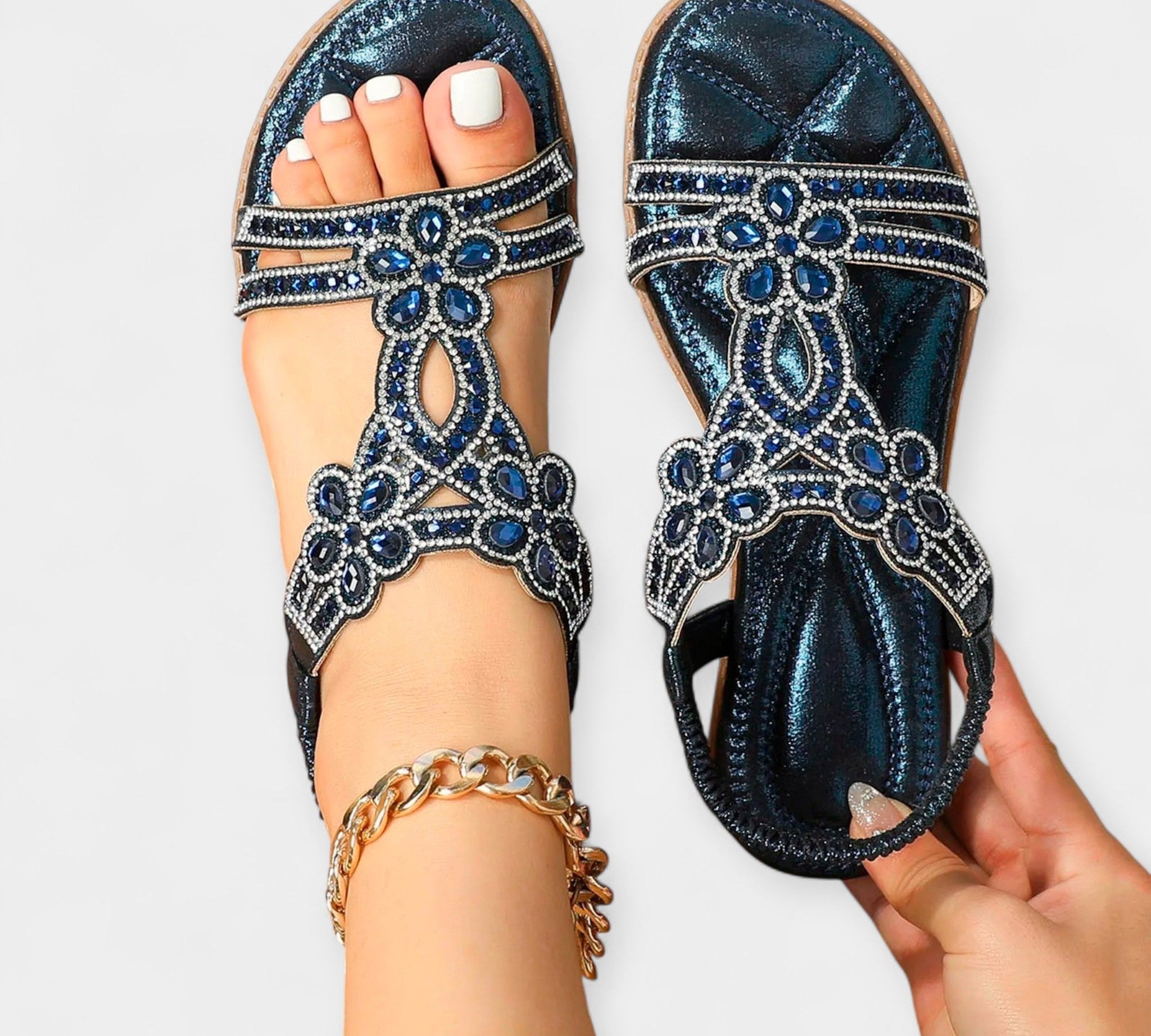 Boho ortopedske sandale