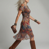 Aeris | Tiha Halter Midi Haljina