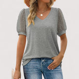 Ilse™ | Proziran top s V-izrezom