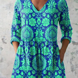 Beatrix | Duga bluza s V-izrezom