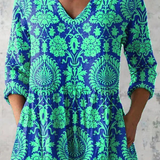 Beatrix | Duga bluza s V-izrezom