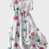 Haljina s proljetnim cvijećem