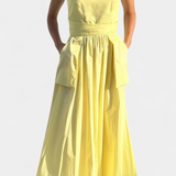 Maeve - Flowing Layered Dress with Belt