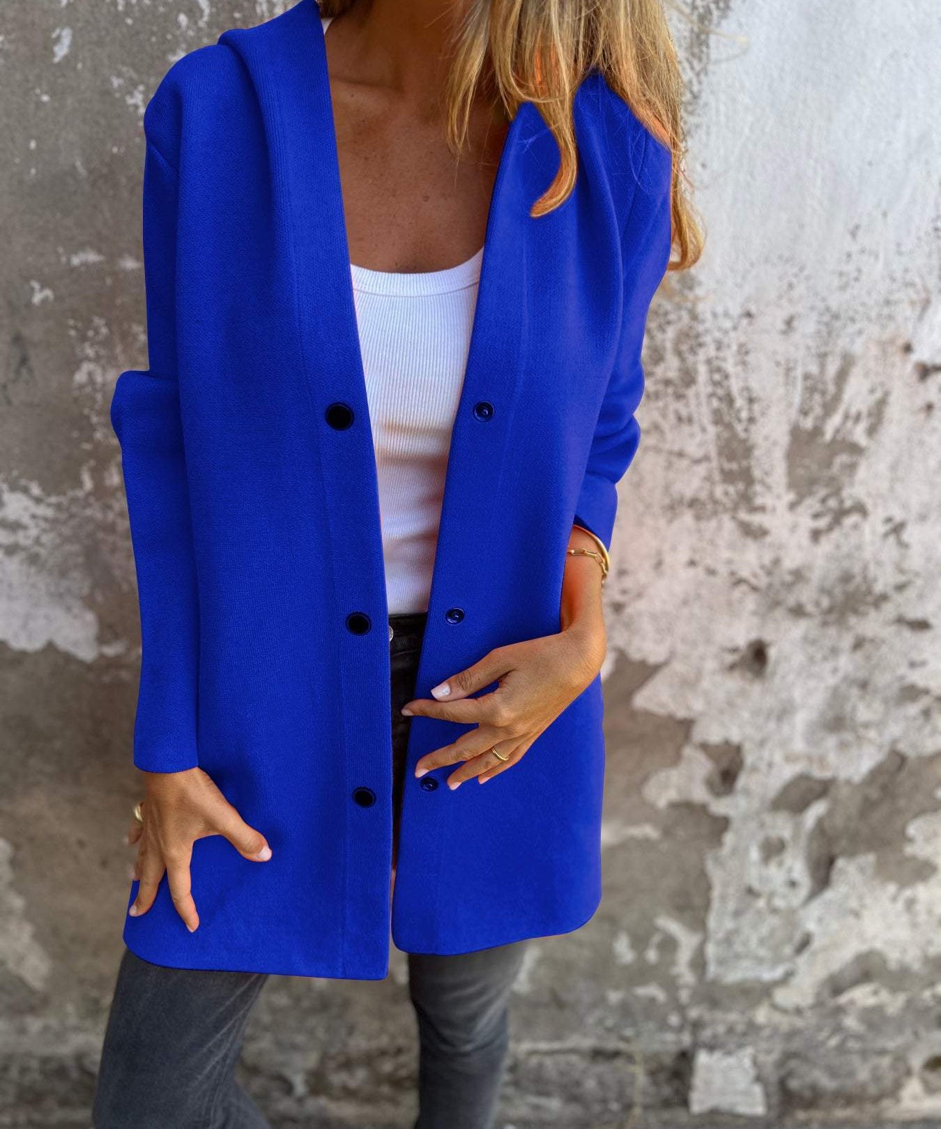 Lucija - Casual Cardigan s Kapuljačom