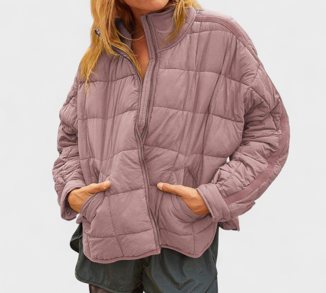 Aurora – Lagana kompaktna zip puffer jakna