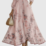 Siena™ | Elegantna plisirana maxi haljina
