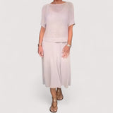 Claudia™ | Ljetna haljina s pletenim gornjim dijelom