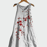 Haljina s uzorkom procvalih trešanja