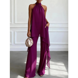 Viola | Elegantni Halter Komplet s Hlačama