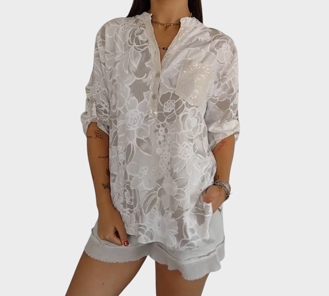 Zlata - Bluza s modernim uzorkom