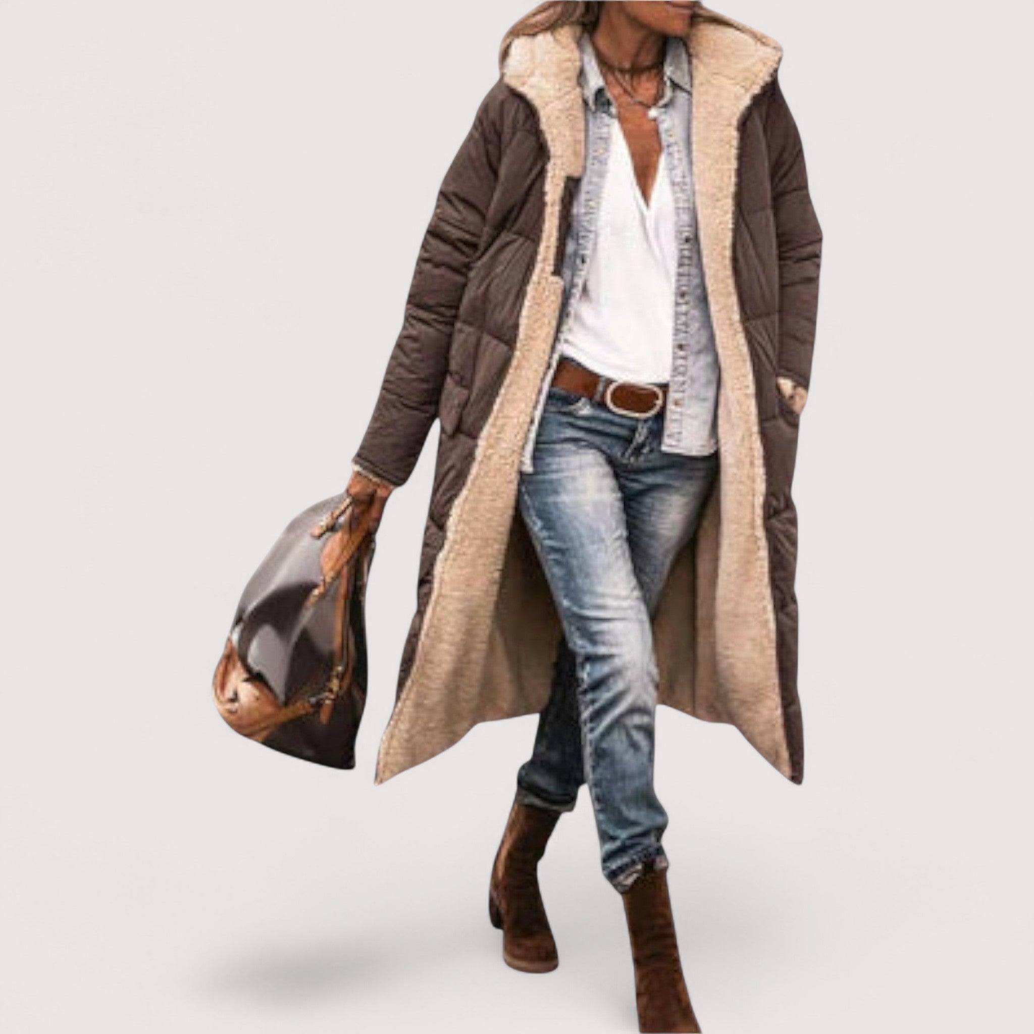 Kora™ | Kaput s mekanom podstavom od krzna