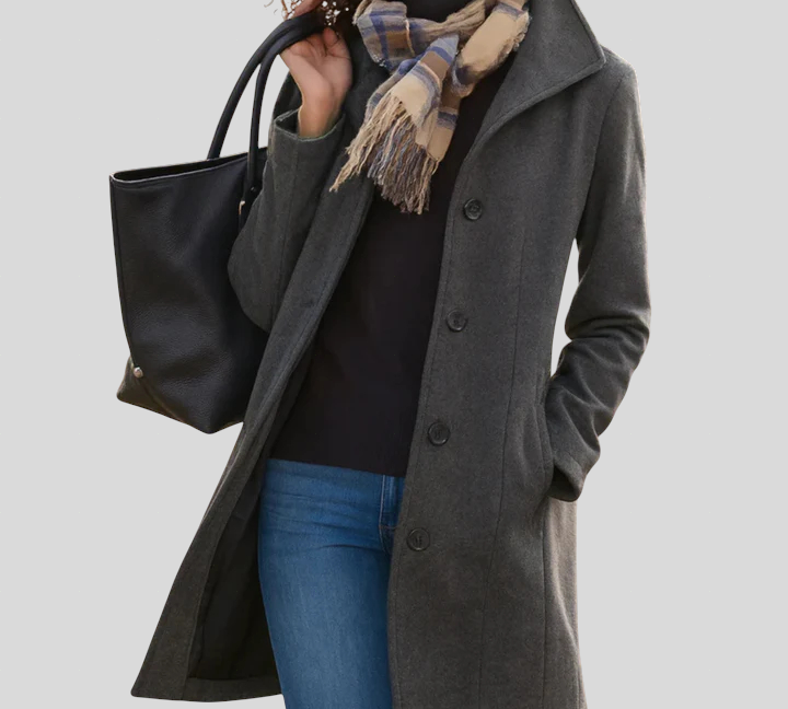 Tradura – Klasični Poludugi Kaput Na Kopčanje