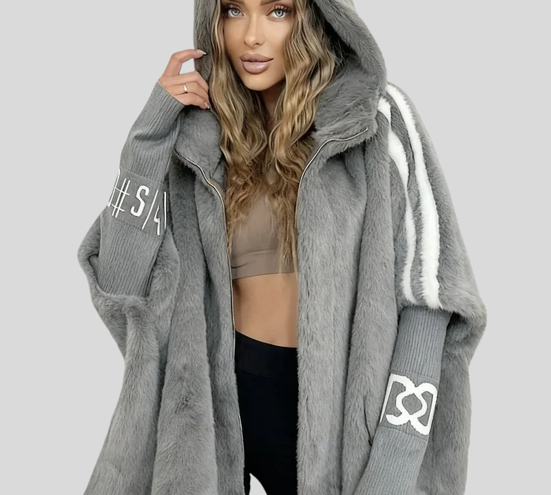 Beatrix – Elegantni Zimski Kaput s Krznom