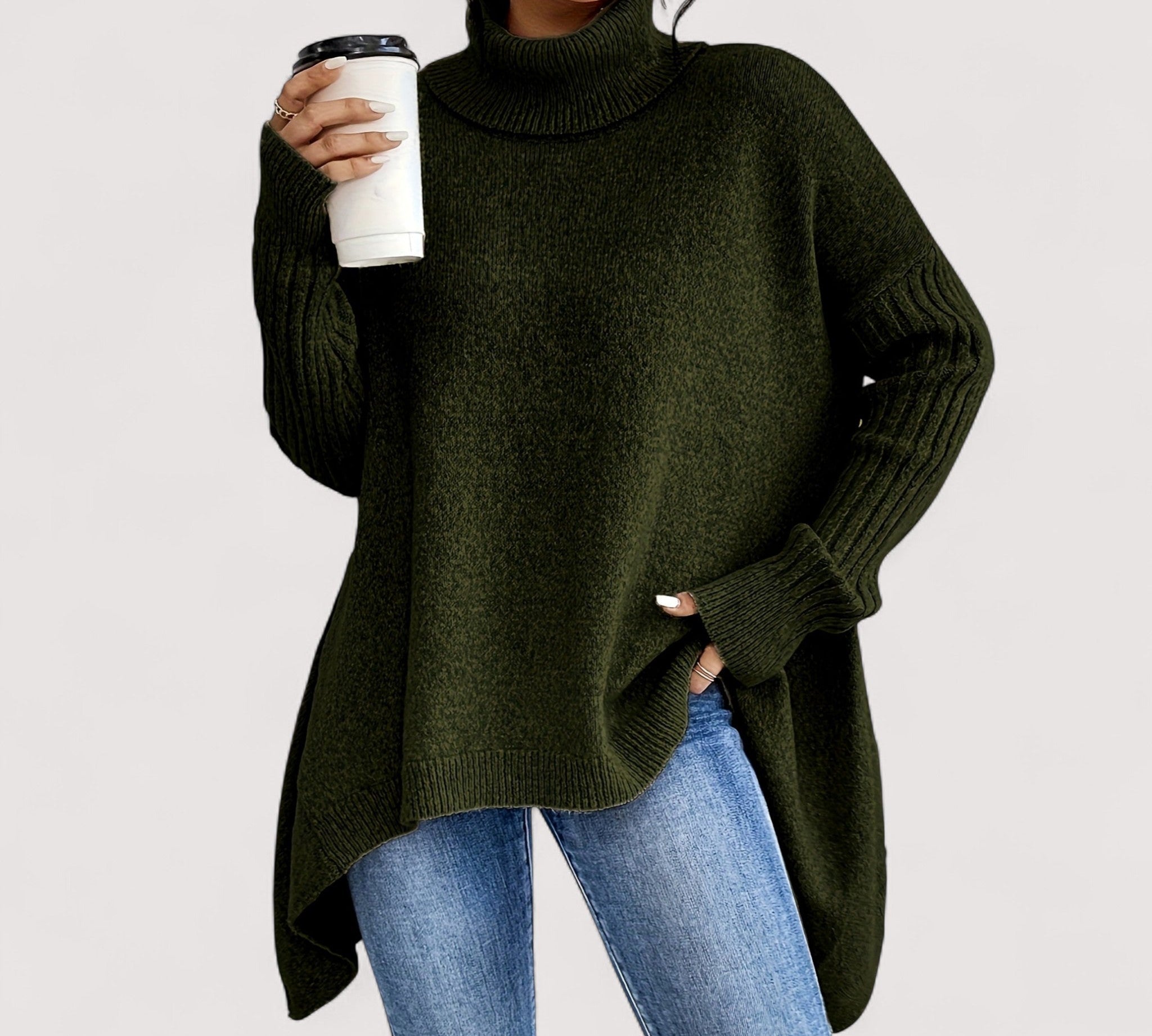 Laila™ | Prevelika polo dolčevita