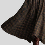 Sarah - Vintage Inspirirana Maxi Haljina S Remenom