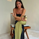 Paula - Elegantna Haljina s Izrezom