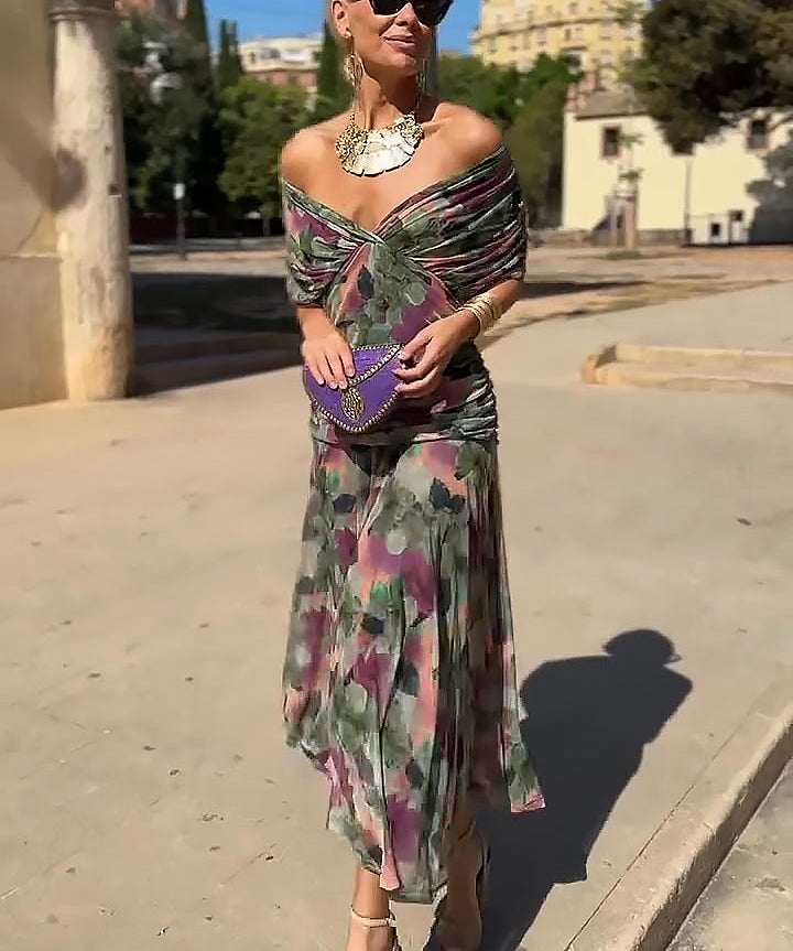 Bella | Coral Glow Večernja Haljina