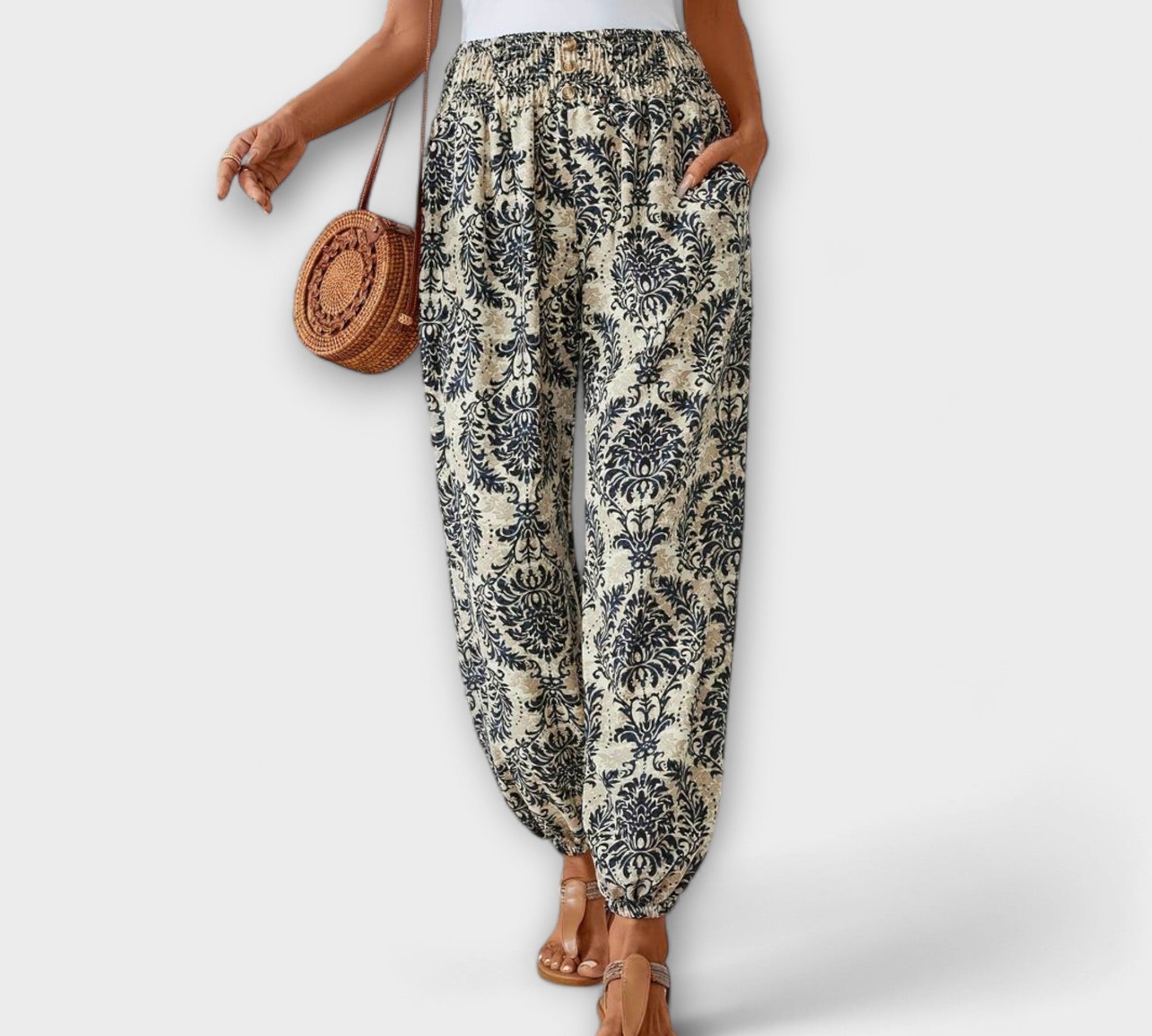 Albina - Hlače s etničkim uzorcima