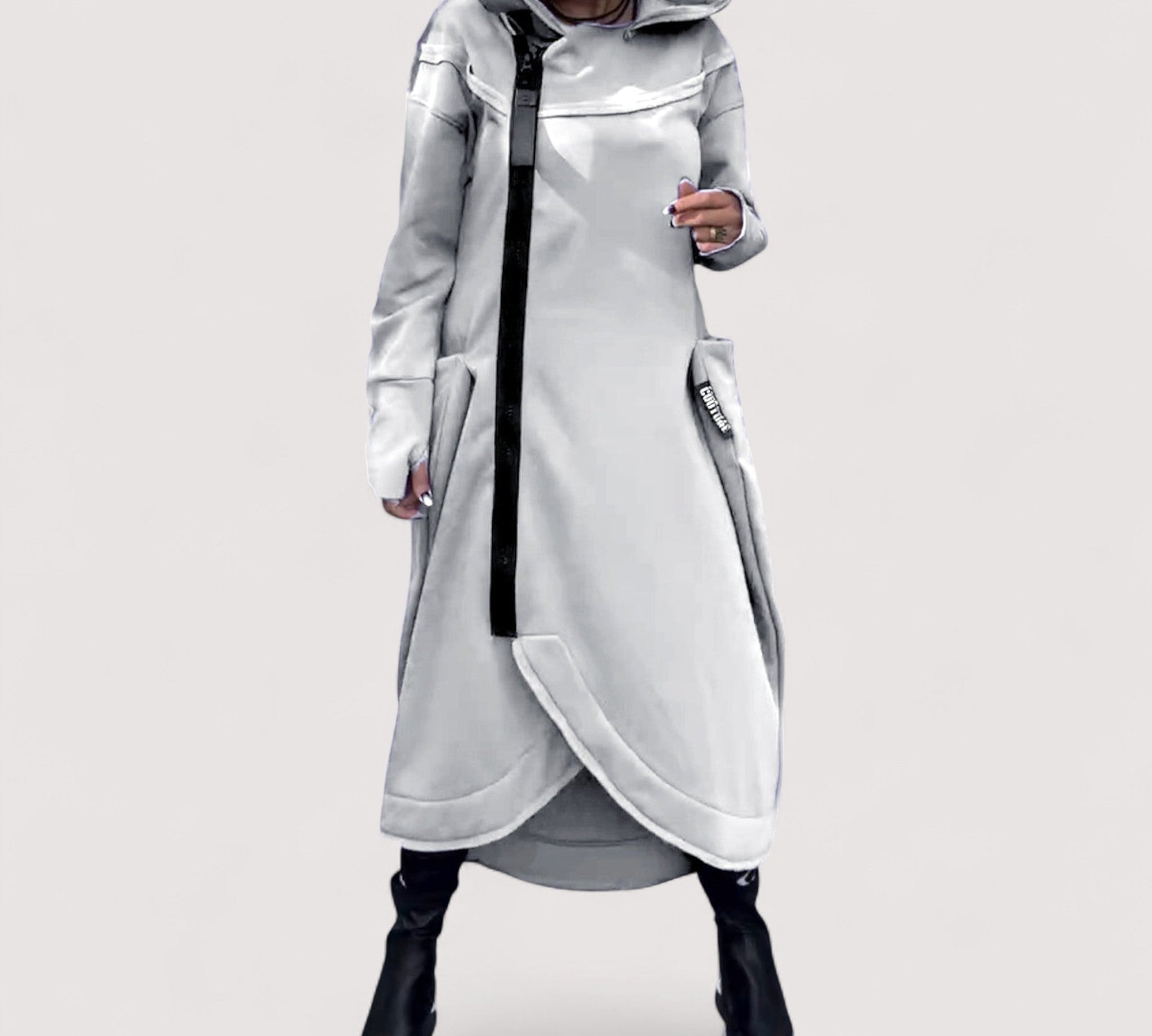 Lia™ | Haljina s kapuljačom i stilom