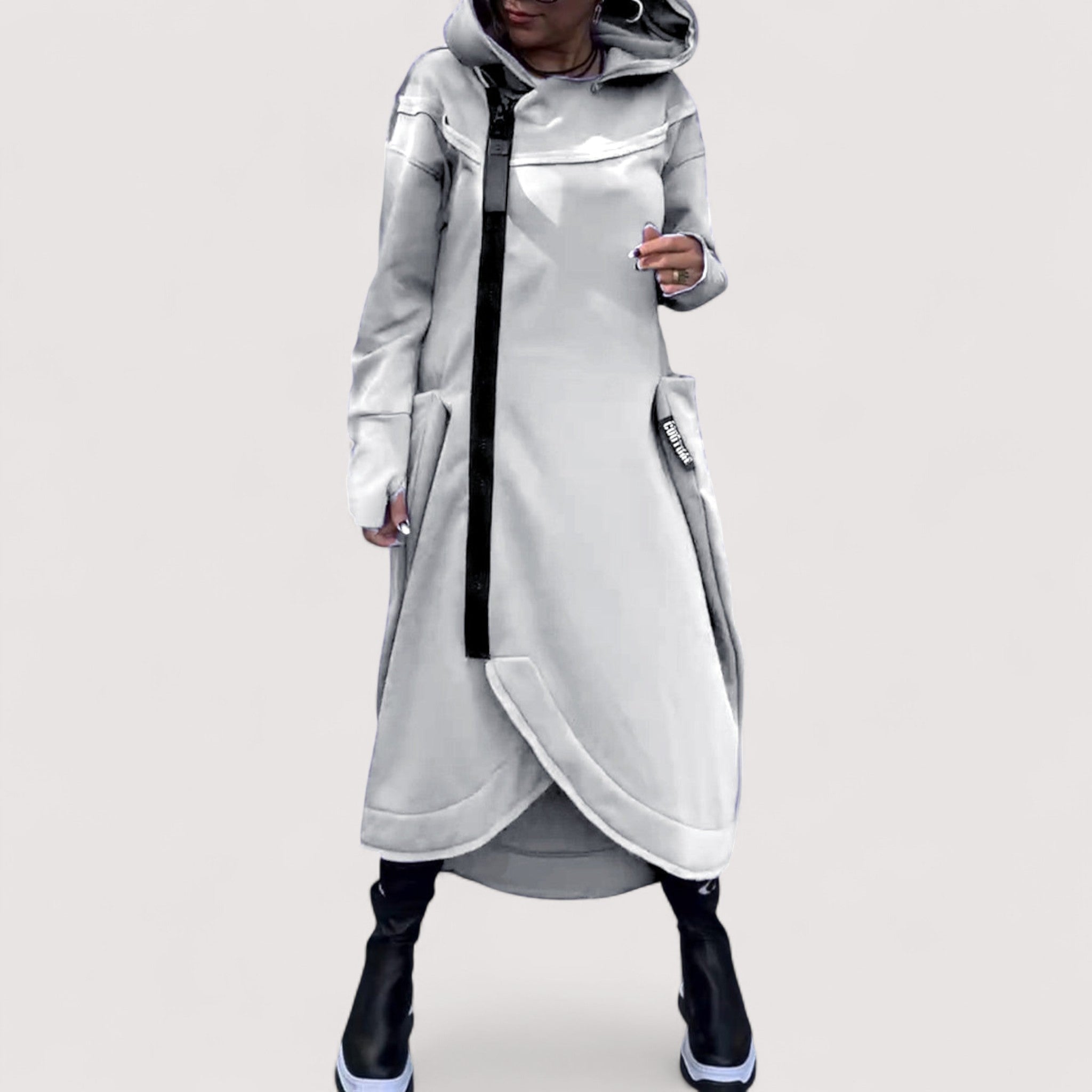 Lia™ | Haljina s kapuljačom i stilom