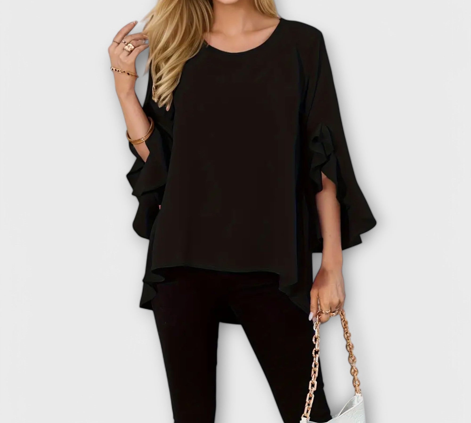 Anđa – Fluida Blusa s Volanima