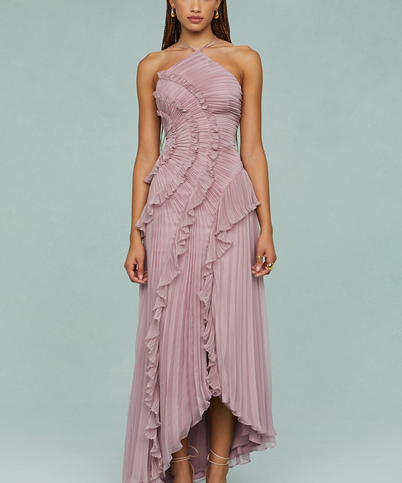 Estelle™ | Elegantna haljina s halter izrezom