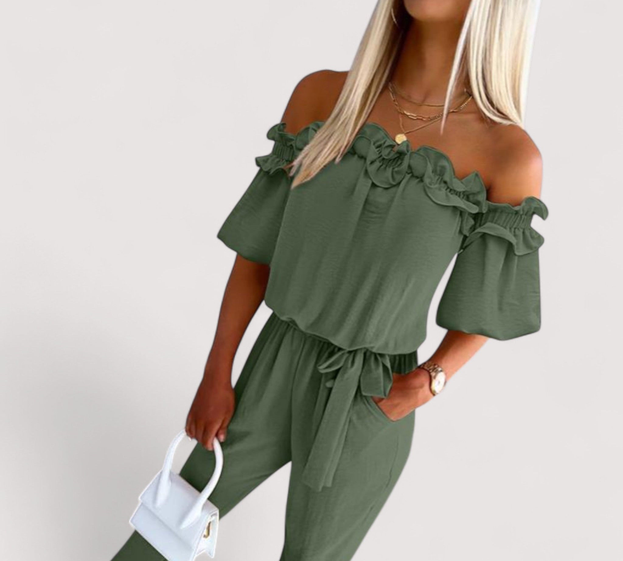 Senka™ | Kombinezon s remenom na vezanje